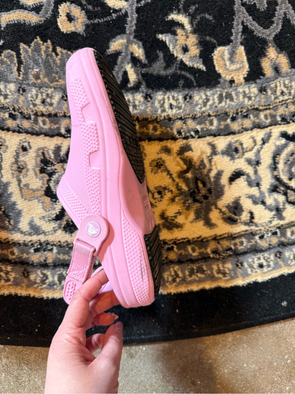 Pink Comfort Clog Shoes - Picture 5 of 6